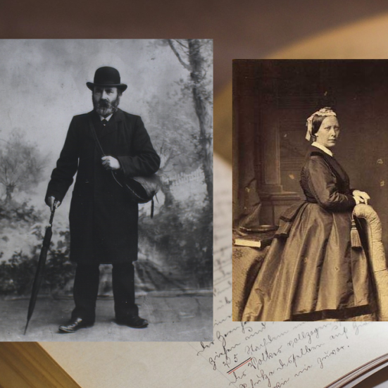 Evald Tang Kristensen og Franziska Carlsen