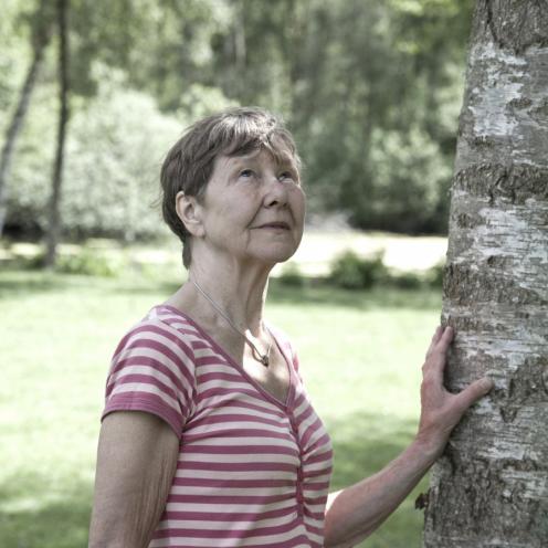 Annja Joensen fra bogen "Fortællinger fra de ældre i Køge".