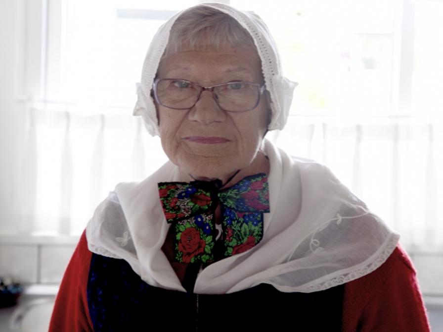 Mona Hansen fra bogen "Fortællinger fra de ældre i Køge".