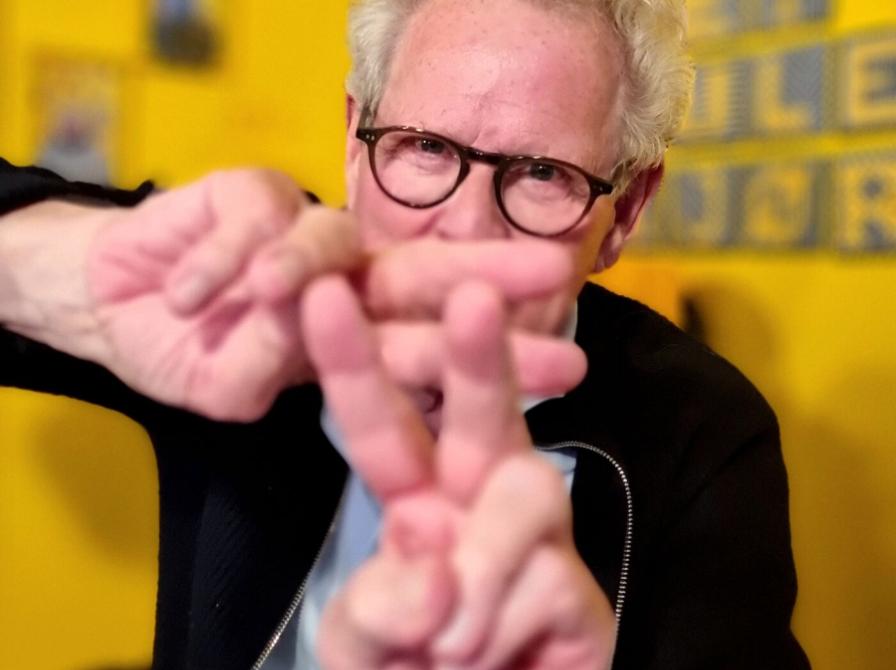 Søren Kragh-Jacobsen i Det Gule Hjørne på Herfølge Bibliotek