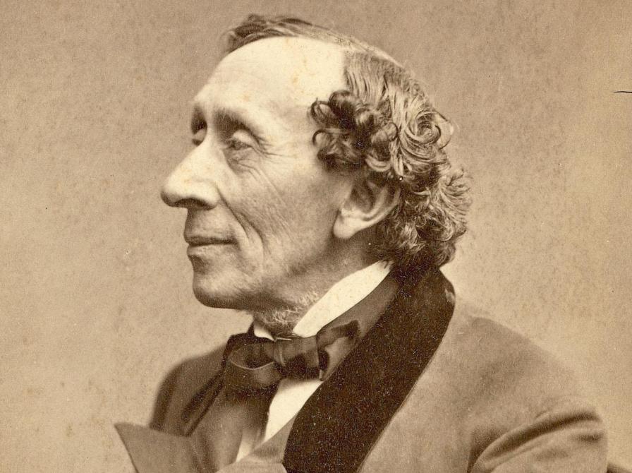 H.C. Andersen. Foto: Thora Hallager, 1869 - Museum Odense/Wikimedia, Public Domain.