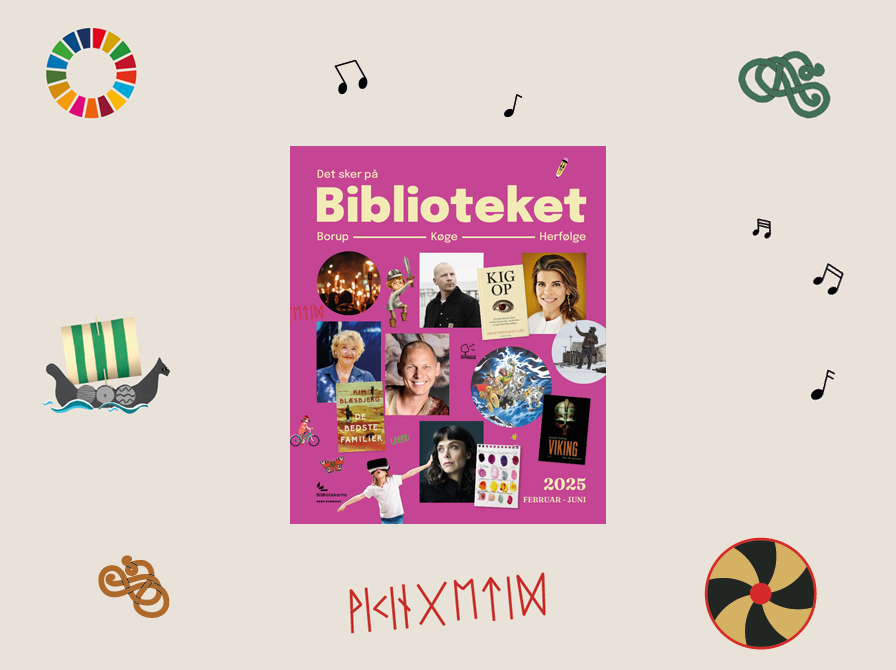 Forårets arrangementskatalog 2025 - KøgeBibliotekerne