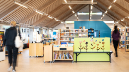 Borup Bibliotek. Foto: Trine Sand Skjøldberg